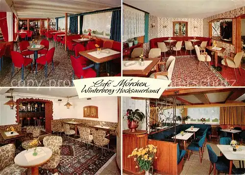 AK / Ansichtskarte Winterberg_Hochsauerland Cafe M?rchen  Winterberg_Hochsauerland
