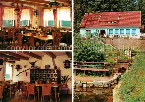 AK / Ansichtskarte Leinefelde Waldklause K?hlersgrund  Leinefelde