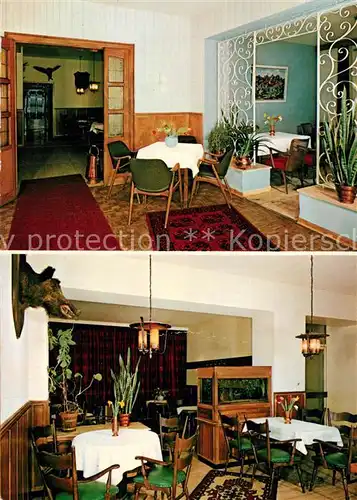 AK / Ansichtskarte Bad_Iburg Hotel Restaurant Zum D?renberg Bad_Iburg