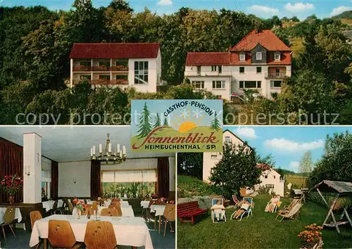 AK / Ansichtskarte Heimbuchenthal Gasthof Pension Sonnenblick Heimbuchenthal