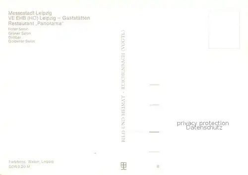 AK / Ansichtskarte Leipzig Restaurant Panorama  Leipzig