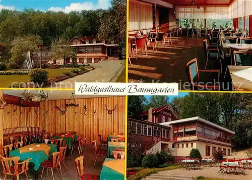 AK / Ansichtskarte Bistensee Waldgasthaus Baumgarten Bistensee