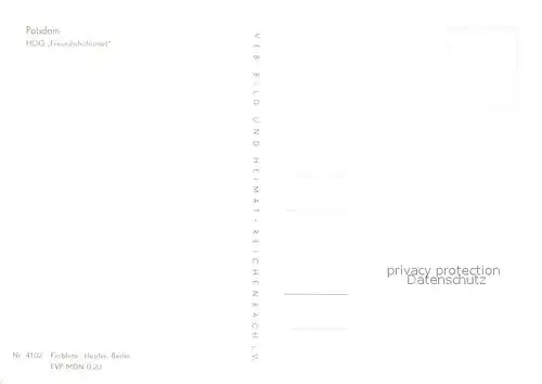 AK / Ansichtskarte Potsdam HOG Freundschaftsinsel Potsdam