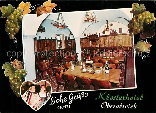 AK / Ansichtskarte Oberalteich Gastst?tte Klosterhotel Oberalteich