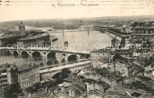 AK / Ansichtskarte Toulouse_Haute Garonne Vue generale Toulouse Haute Garonne