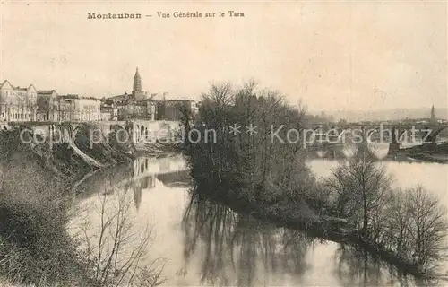 AK / Ansichtskarte Montauban_Tarn et Garonne Vue generale sur le Tarn 