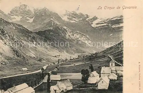AK / Ansichtskarte Gavarnie_Hautes Pyrenees Le Cirque Gavarnie Hautes Pyrenees