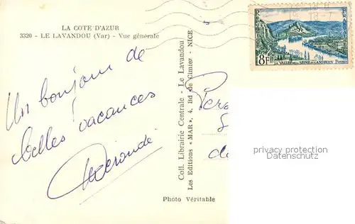 AK / Ansichtskarte Le_Lavandou Vue generale Cote d Azur Le_Lavandou