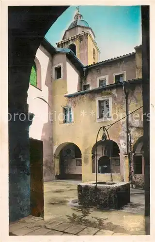 AK / Ansichtskarte Cimiez Le puits et le clocher du Monastere Cimiez