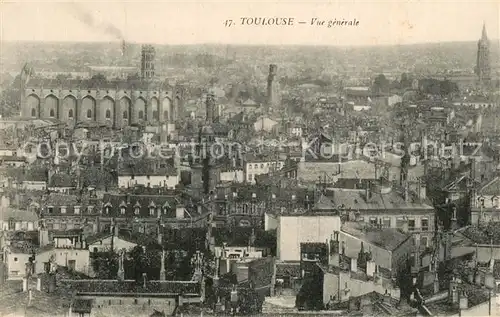 AK / Ansichtskarte Toulouse_Haute Garonne Vue generale Toulouse Haute Garonne