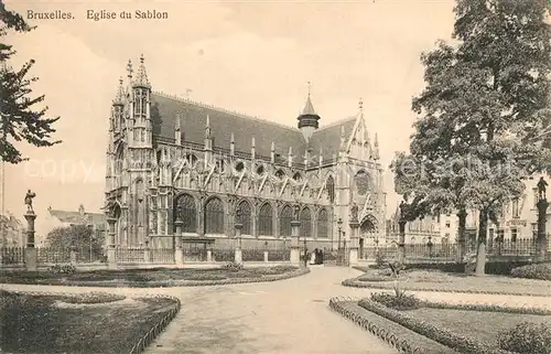 AK / Ansichtskarte Bruxelles_Bruessel Eglise du Sablon Bruxelles_Bruessel