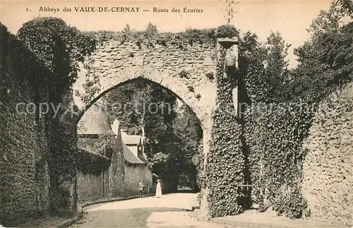 AK / Ansichtskarte Les_Vaux_de_Cernay Abbaye Route des Ecuries Les_Vaux_de_Cernay