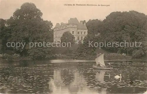 AK / Ansichtskarte Briec Chateau de Trohanet Briec