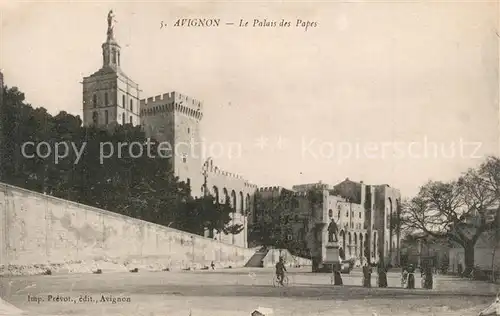 AK / Ansichtskarte Avignon_Vaucluse Palais des Papes Avignon Vaucluse