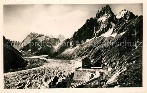 AK / Ansichtskarte Chamonix Mer de glace Alpes Chamonix