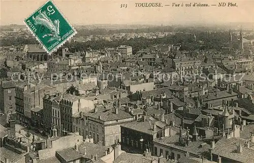 AK / Ansichtskarte Toulouse_Haute Garonne Vue a vol d oiseau Toulouse Haute Garonne