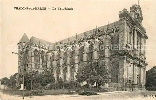 AK / Ansichtskarte Chalons sur Marne_Ardenne La Cathedrale Chalons sur Marne Ardenne