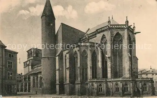 AK / Ansichtskarte Epinal_Vosges Eglise Saint Maurice Epinal Vosges