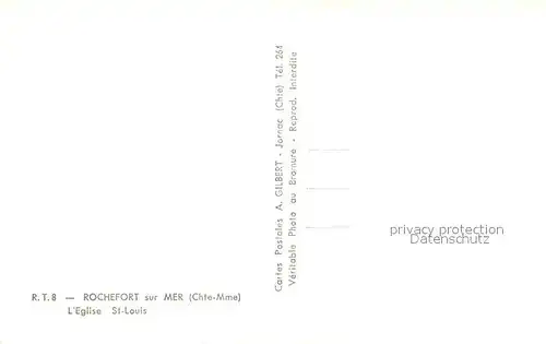 AK / Ansichtskarte Rochefort_sur_Mer Eglise Saint Louis Rochefort_sur_Mer