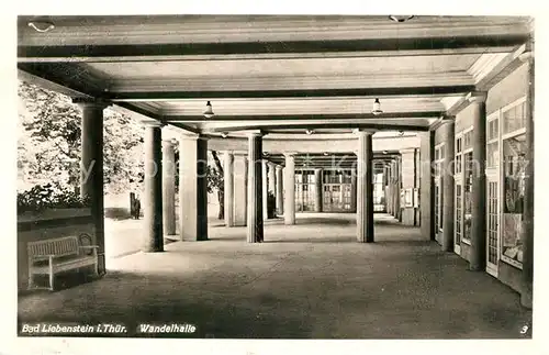 AK / Ansichtskarte Bad_Liebenstein Wandelhalle Bad_Liebenstein