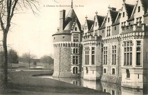 AK / Ansichtskarte Bonnetable Chateau de Bonnetable Le Parc Bonnetable