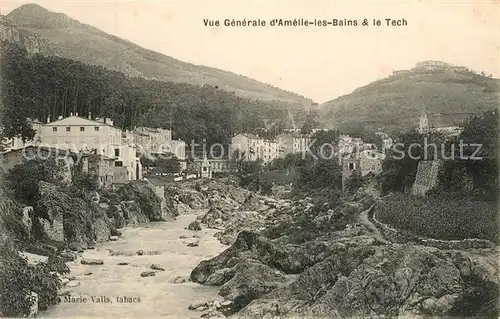 AK / Ansichtskarte Amelie les Bains Palalda Vue generale et le Tech Amelie les Bains Palalda