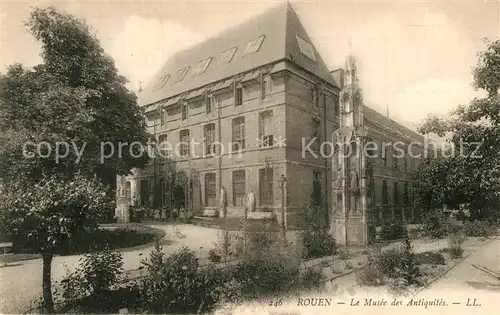 AK / Ansichtskarte Rouen Le Musee des Antiquites Rouen