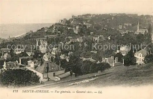 AK / Ansichtskarte Sainte Adresse Vue generale General view Sainte Adresse