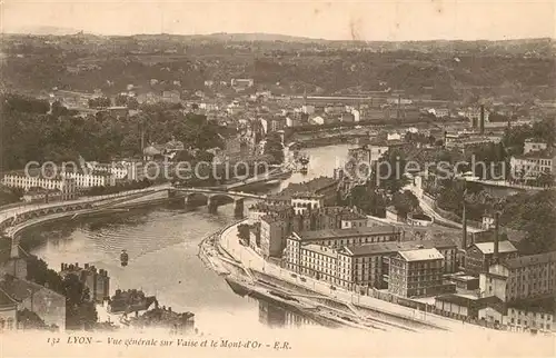 AK / Ansichtskarte Lyon_France Vue generale sur Vaise et le Mont d Or Lyon France