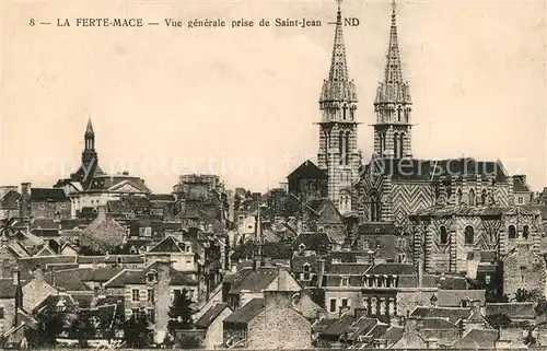 AK / Ansichtskarte La_Ferte Mace Vue generale prise de Saint Jean La_Ferte Mace