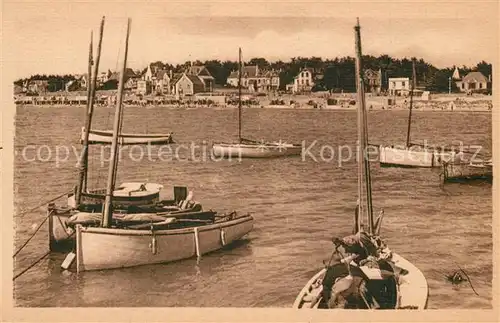 AK / Ansichtskarte Pornichet La Plage vue de la Mer Pornichet