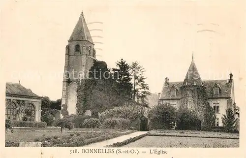 AK / Ansichtskarte Bonnelles Eglise Bonnelles