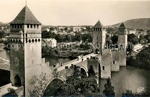 AK / Ansichtskarte Cahors Pont Valentre Cahors