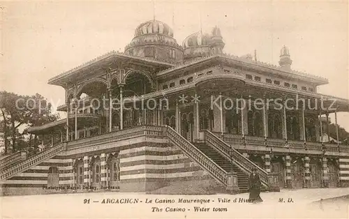 AK / Ansichtskarte Arcachon_Gironde Le Casino Mauresque Ville d Hiver Arcachon Gironde