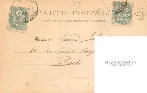 AK / Ansichtskarte Chateaudun Le Chateau vu de la Cavee du Griffon Chateaudun