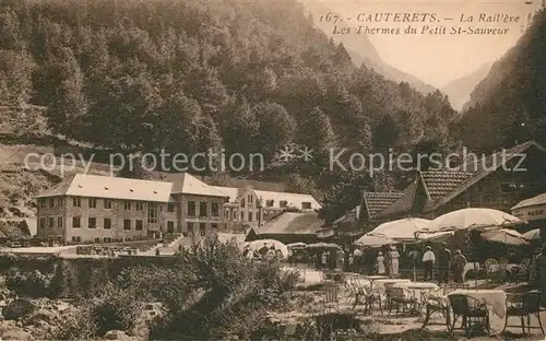 AK / Ansichtskarte Cauterets Les Thermes du Petit St Sauveur Cauterets