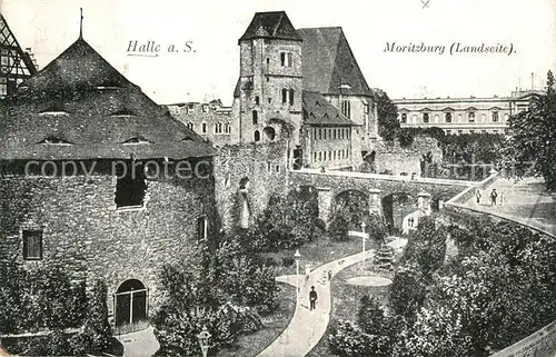 AK / Ansichtskarte Halle_Saale Moritzburg Halle_Saale