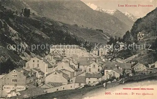 AK / Ansichtskarte Bareges  Bareges