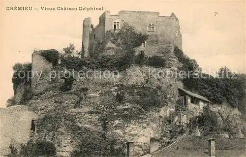 AK / Ansichtskarte Cremieu Vieux Chateau Delphinal  Cremieu