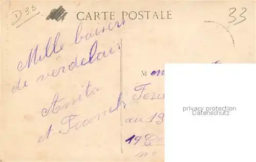 AK / Ansichtskarte Verdelais Eglise Notre Dame  Verdelais