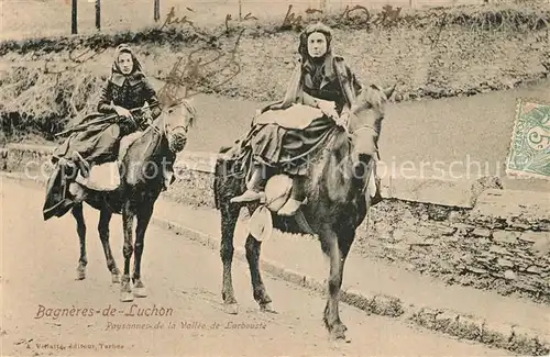 AK / Ansichtskarte Bagneres de Luchon Paysannes de la Vallee de Larbouste Bagneres de Luchon