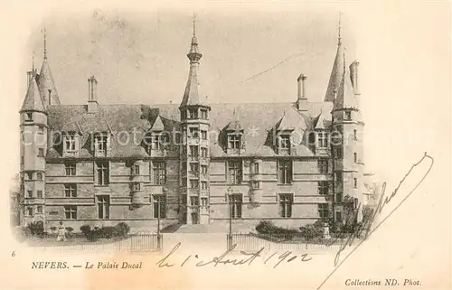 AK / Ansichtskarte Nevers_Nievre Palais Ducal Nevers Nievre