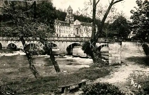 AK / Ansichtskarte Brantome Abbaye Dronne  Brantome