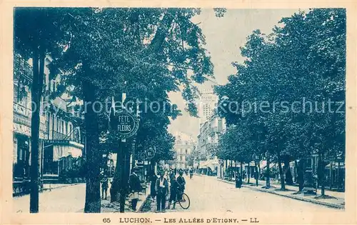 AK / Ansichtskarte Luchon_Haute Garonne Allees d Etigny Luchon Haute Garonne