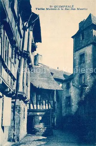 AK / Ansichtskarte Quimperle Vieilles Maisons Rue Don Maurice Quimperle