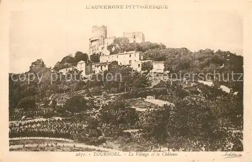 AK / Ansichtskarte Tournoel Chateau Tournoel