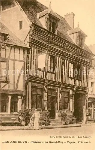 AK / Ansichtskarte Les_Andelys Hostellerie du Grand Cerf  Les_Andelys