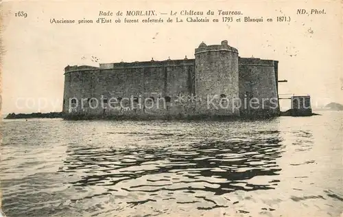 AK / Ansichtskarte Morlaix Le Chateau du Taureau Morlaix
