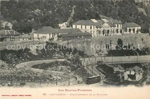 AK / Ansichtskarte Cauterets Etablissement de la Raillere Cauterets