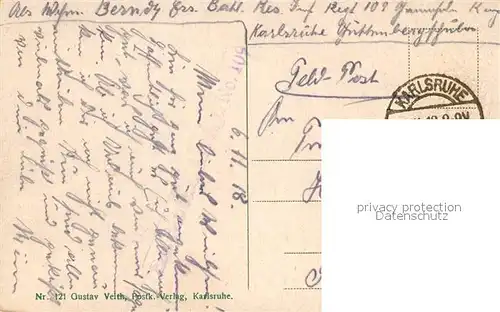 AK / Ansichtskarte Karlsruhe_Baden Markt Karlsruhe_Baden